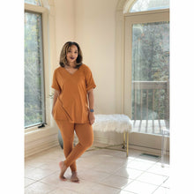 Load image into Gallery viewer, Chic and Soft Legging Set -Plus Size V-Neck

