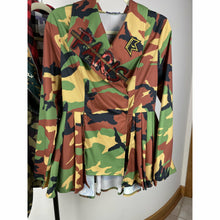 Load image into Gallery viewer, Girls Club Patchwork Camo Jacket-Plus
