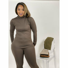 Load image into Gallery viewer, Chic and Soft Turtleneck Legging Set
