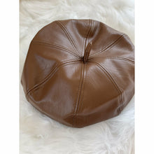 Load image into Gallery viewer, Leather Beret | Vegan
