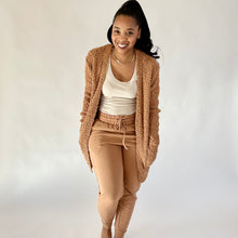 Load image into Gallery viewer, Sweater Weather- 3pc Lounge Jogger/Legging Set-Deep Camel
