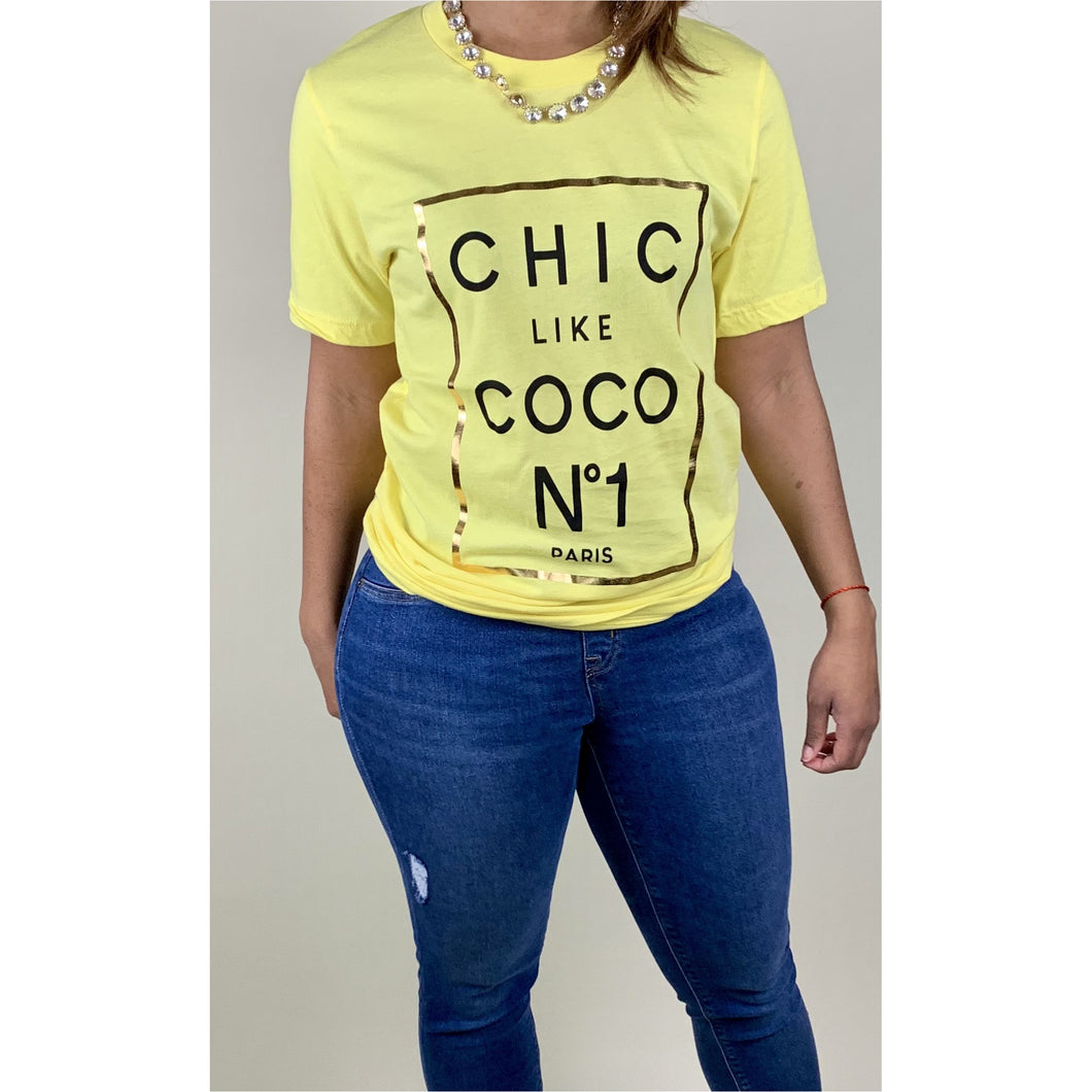Chic Like Coco Graphic T's