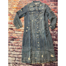 Load image into Gallery viewer, Denim Duster/ Long Denim Jacket-Plus
