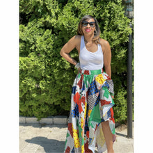 Load image into Gallery viewer, Art Deco Maxi Skirt
